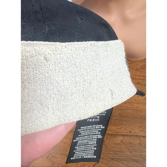 Gucci Unisex Black Canvas White Headband
Cabardine Baseball Hat L/59